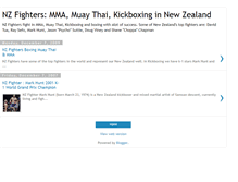 Tablet Screenshot of nzfighters.blogspot.com