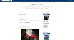 Desktop Screenshot of ghentfever.blogspot.com