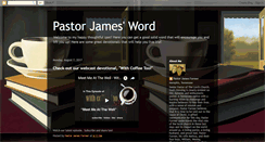 Desktop Screenshot of pastorjamesdotcom.blogspot.com