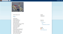 Desktop Screenshot of lowrider-bike-spot.blogspot.com