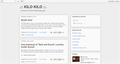 Desktop Screenshot of kilokilosound.blogspot.com