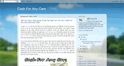 Desktop Screenshot of cashforanycars.blogspot.com