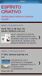 Mobile Screenshot of espiritocriativonet.blogspot.com