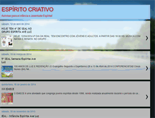 Tablet Screenshot of espiritocriativonet.blogspot.com