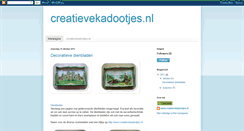 Desktop Screenshot of creativekadootjes.blogspot.com