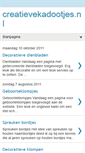 Mobile Screenshot of creativekadootjes.blogspot.com
