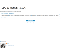 Tablet Screenshot of laguiadetigre.blogspot.com