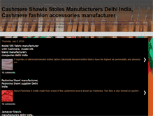 Tablet Screenshot of cashmereshawlsstolesmanufacturerdelhi.blogspot.com