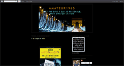 Desktop Screenshot of amateur1965.blogspot.com