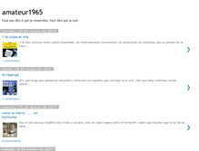 Tablet Screenshot of amateur1965.blogspot.com