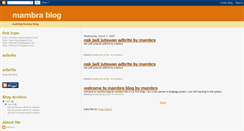 Desktop Screenshot of mambra-8532.blogspot.com
