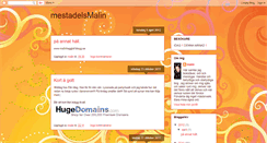 Desktop Screenshot of malinhagglof.blogspot.com