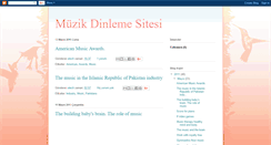 Desktop Screenshot of muzik-dinleyin.blogspot.com