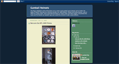 Desktop Screenshot of gumballhelmets.blogspot.com