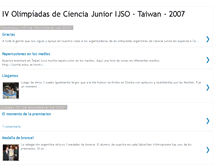 Tablet Screenshot of ijso2007.blogspot.com
