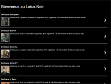 Tablet Screenshot of lotusnoir-info.blogspot.com