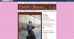 Desktop Screenshot of estillobazarsul.blogspot.com