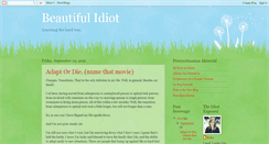 Desktop Screenshot of beautifulidiot.blogspot.com