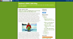 Desktop Screenshot of andrewenvr2000blog.blogspot.com
