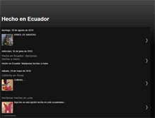 Tablet Screenshot of mariposasecuador.blogspot.com