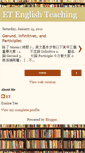 Mobile Screenshot of etenglishteaching.blogspot.com