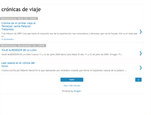 Tablet Screenshot of cronicasdeviajecardo.blogspot.com