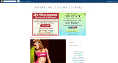 Desktop Screenshot of cherylcolehdwallpapers.blogspot.com