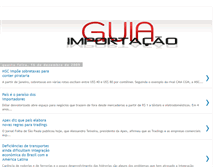 Tablet Screenshot of guiaimportacao.blogspot.com