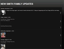 Tablet Screenshot of newsmithfamily.blogspot.com