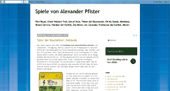 Desktop Screenshot of alexanderpfister.blogspot.com