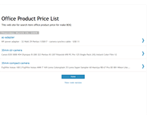 Tablet Screenshot of productprice.blogspot.com