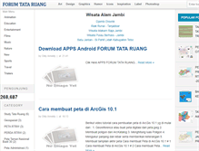 Tablet Screenshot of forumtataruang.blogspot.com