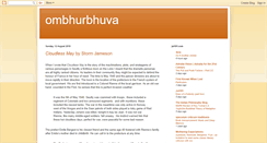 Desktop Screenshot of ombhurbhuva.blogspot.com