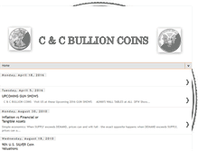 Tablet Screenshot of ccbullioncoins.blogspot.com