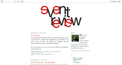 Desktop Screenshot of eventreview.blogspot.com