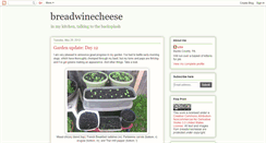 Desktop Screenshot of breadwinecheese.blogspot.com