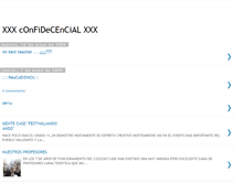 Tablet Screenshot of confidencialxxx.blogspot.com