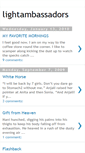 Mobile Screenshot of lightambassadors.blogspot.com