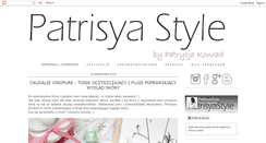 Desktop Screenshot of patrisyastyle.blogspot.com