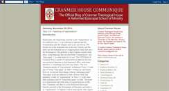 Desktop Screenshot of cranmerhouse.blogspot.com