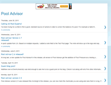 Tablet Screenshot of pooladvisor.blogspot.com
