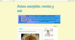 Desktop Screenshot of dukanrecetasyconsejos.blogspot.com