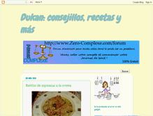 Tablet Screenshot of dukanrecetasyconsejos.blogspot.com