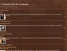 Tablet Screenshot of fleuveclair.blogspot.com