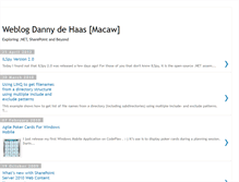 Tablet Screenshot of ddehaas.blogspot.com