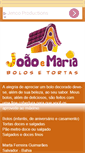 Mobile Screenshot of joaoemariabolosetortas.blogspot.com