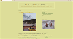 Desktop Screenshot of nacimientoritual.blogspot.com