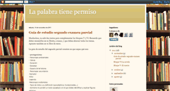 Desktop Screenshot of lapalabratienepermiso.blogspot.com