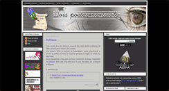Desktop Screenshot of doispoetasnaescola.blogspot.com