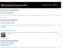 Tablet Screenshot of port-canaveral-transportation.blogspot.com